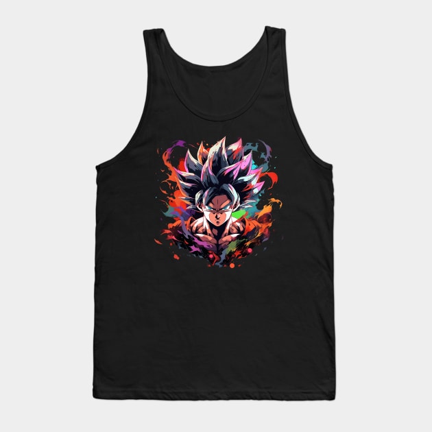 goku ultra instict Tank Top by skatermoment